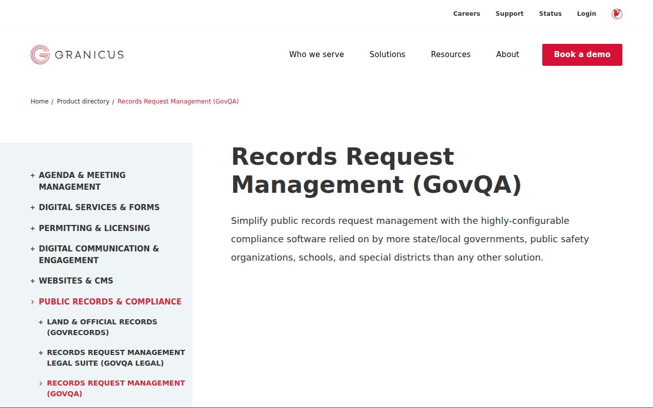 Shoreline city public records request portal intake screen